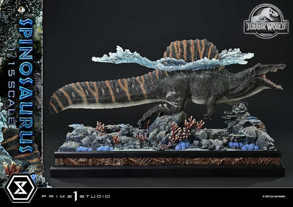 Jurassic World: Die Wiedergeburt (Film) Legacy Museum Collection Statue 1/15 Spinosaurus Bonus Version 39 cm - Preorder - ETA: 25.02.2028