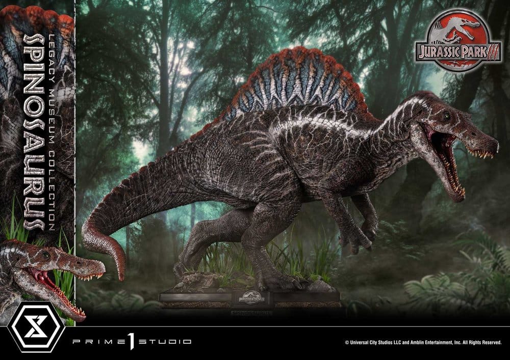 Jurassic Park Legacy Museum Collection Statue 1/6 Spinosaurus 134 cm - Preorder - ETA: 25.08.2028