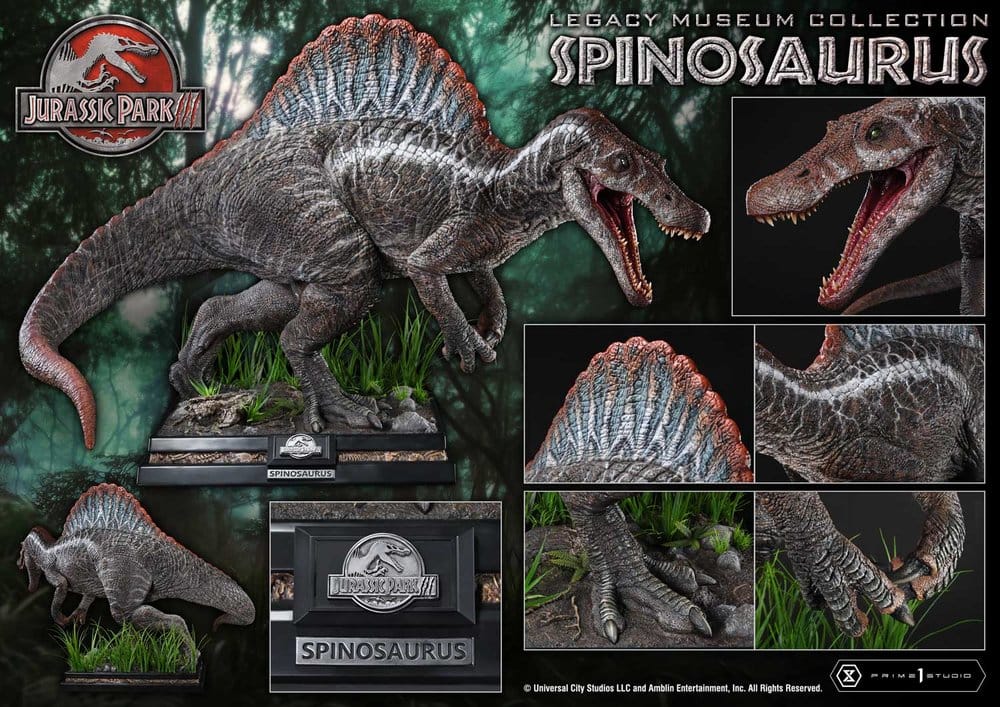 Jurassic Park Legacy Museum Collection Statue 1/6 Spinosaurus 134 cm - Preorder - ETA: 25.08.2028