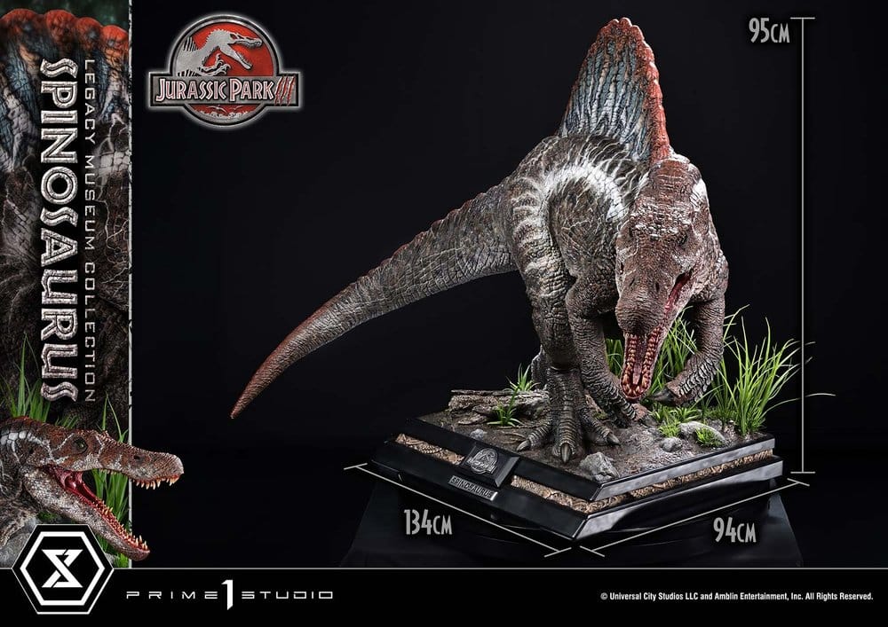Jurassic Park Legacy Museum Collection Statue 1/6 Spinosaurus 134 cm - Preorder - ETA: 25.08.2028
