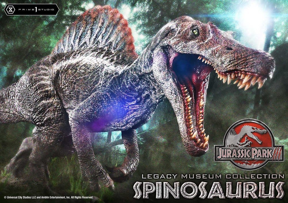 Jurassic Park Legacy Museum Collection Statue 1/6 Spinosaurus Bonus Version 134 cm - Preorder - ETA: 25.08.2028