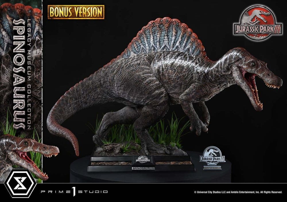 Jurassic Park Legacy Museum Collection Statue 1/6 Spinosaurus Bonus Version 134 cm - Preorder - ETA: 25.08.2028