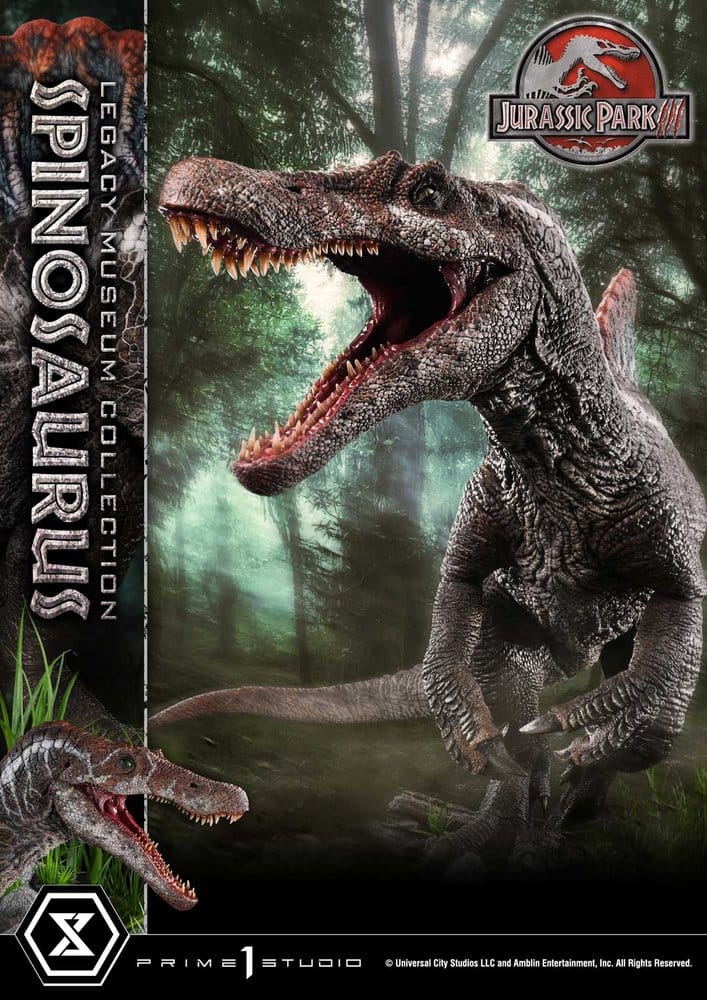 Jurassic Park Legacy Museum Collection Statue 1/6 Spinosaurus Bonus Version 134 cm - Preorder - ETA: 25.08.2028