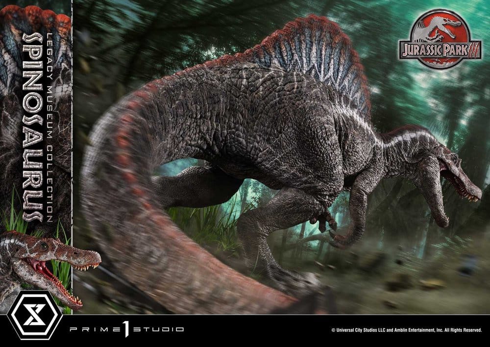 Jurassic Park Legacy Museum Collection Statue 1/6 Spinosaurus Bonus Version 134 cm - Preorder - ETA: 25.08.2028