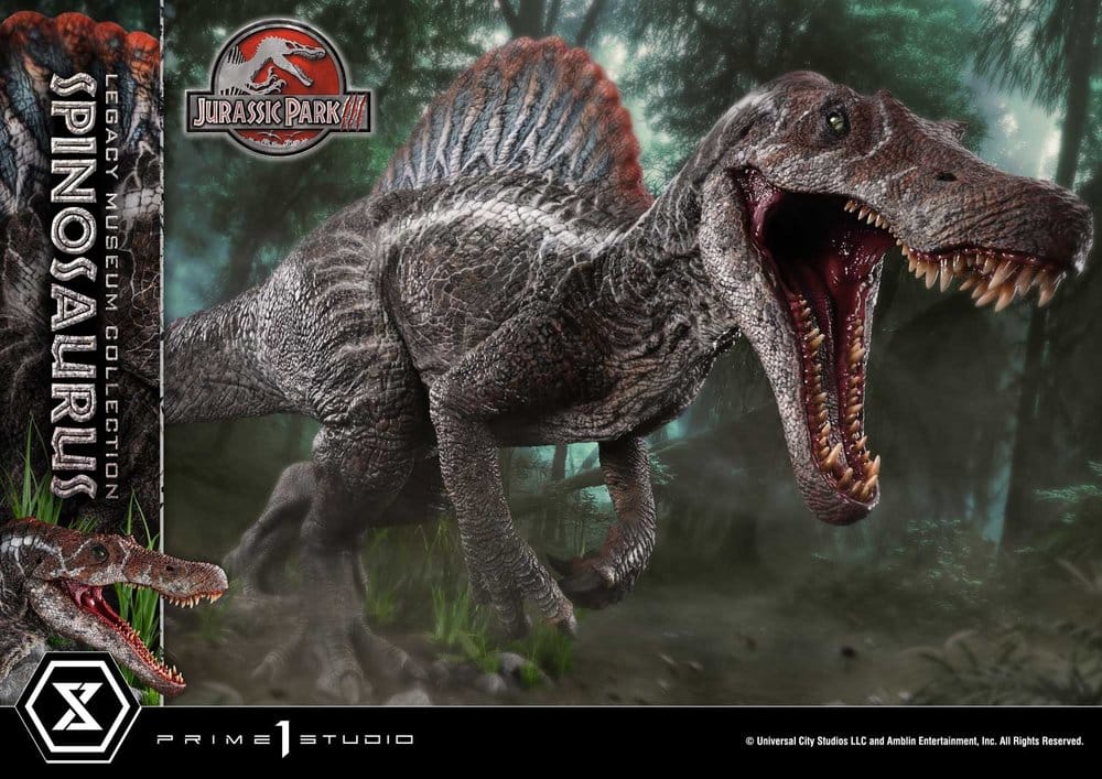 Jurassic Park Legacy Museum Collection Statue 1/6 Spinosaurus Bonus Version 134 cm - Preorder - ETA: 25.08.2028