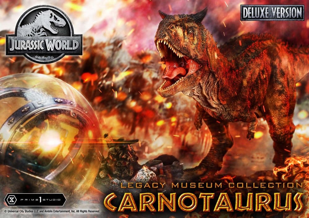 Jurassic World: Fallen Kingdom Legacy Museum Collection Statue 1/15 Carnotaurus DX Bonus 38 cm - Preorder - ETA: 23.06.2028