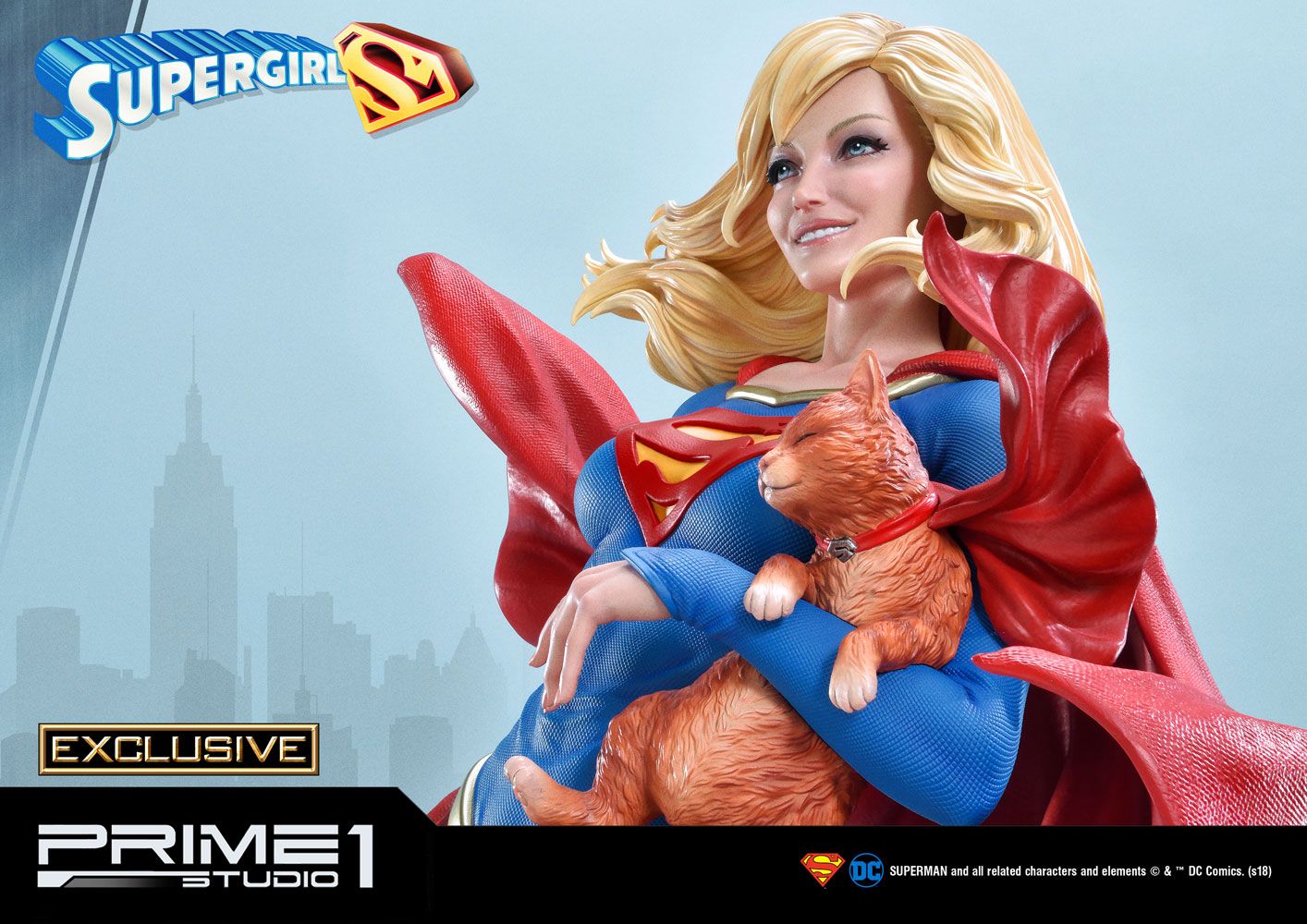 DC Comics Statue 1/3 Supergirl Exclusive 78 cm - Versand: 5-7 Tage nach Bestellung