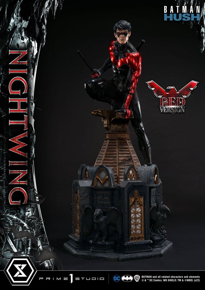 DC Comics Batman Hush Statue Nightwing Red Version 87 cm - Preorder - ETA Anfang 03.2025