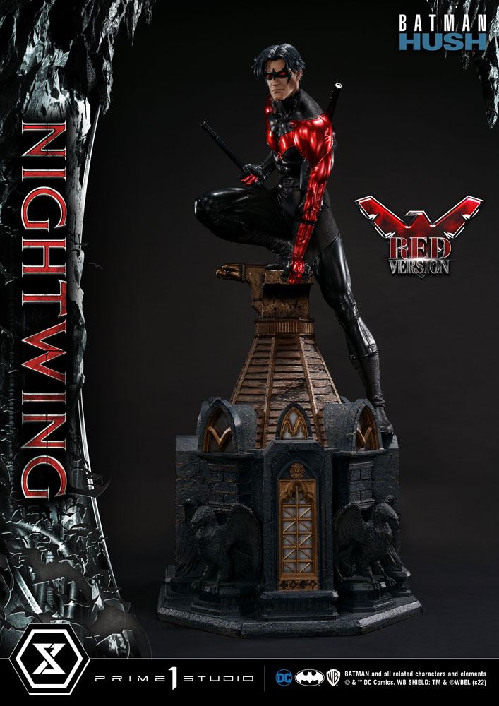 DC Comics Batman Hush Statue Nightwing Red Version 87 cm - Preorder - ETA Anfang 03.2025