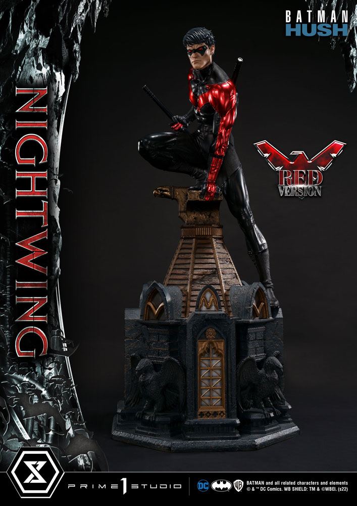 DC Comics Batman Hush Statue Nightwing Red Version 87 cm - Preorder - ETA Anfang 03.2025