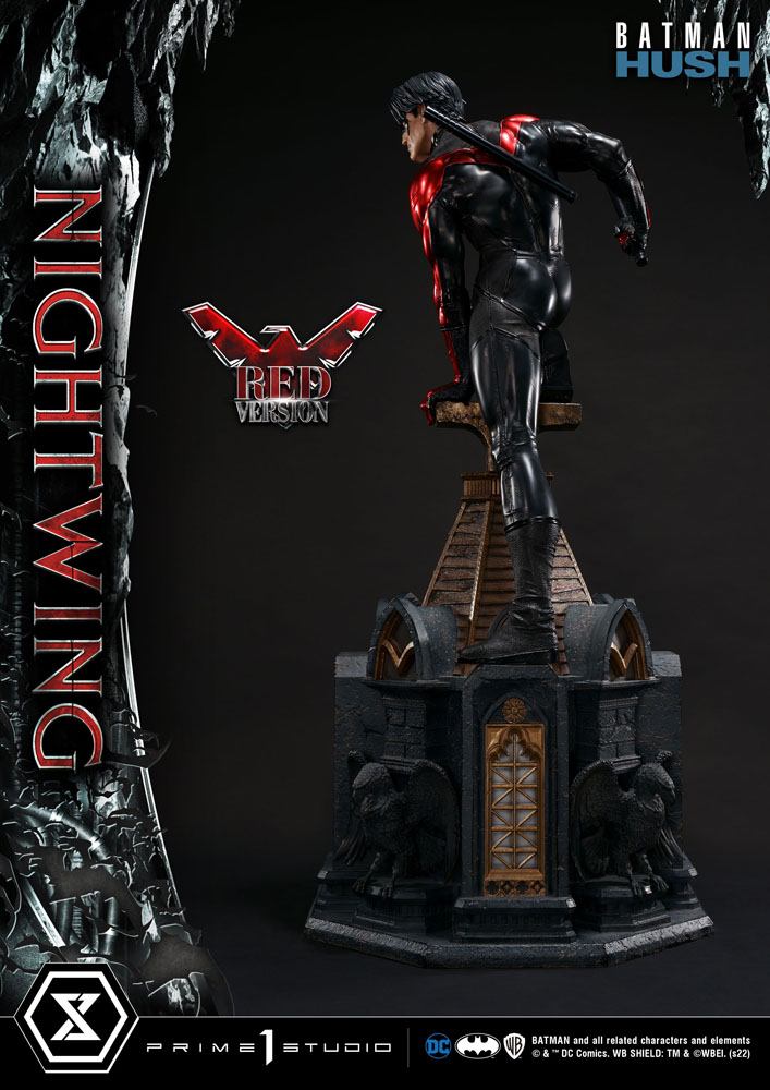 DC Comics Batman Hush Statue Nightwing Red Version 87 cm - Preorder - ETA Anfang 03.2025