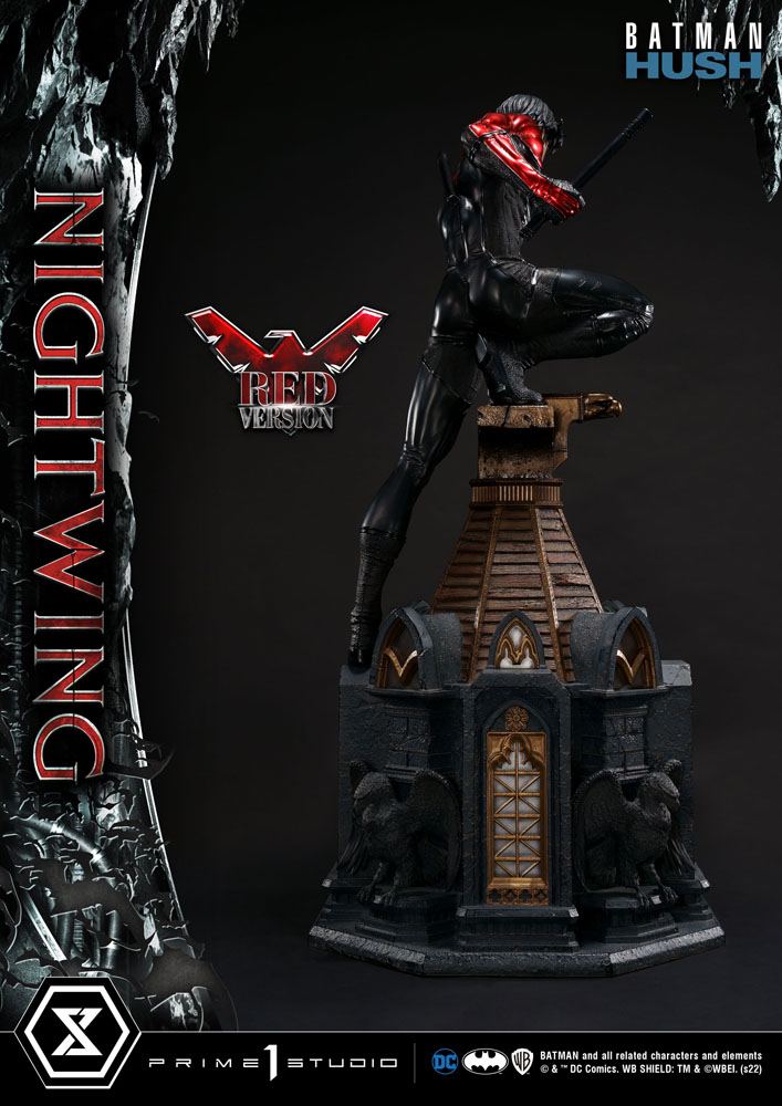 DC Comics Batman Hush Statue Nightwing Red Version 87 cm - Preorder - ETA Anfang 03.2025