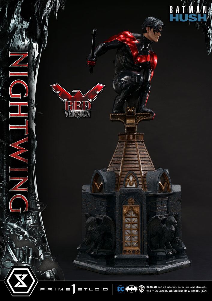 DC Comics Batman Hush Statue Nightwing Red Version 87 cm - Preorder - ETA Anfang 03.2025