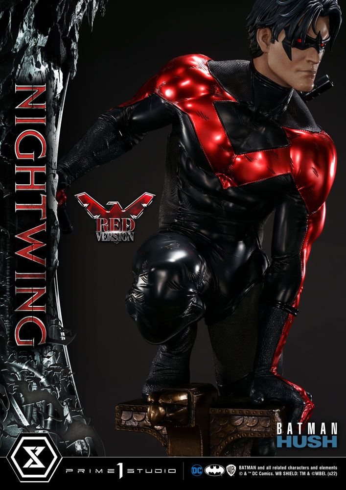 DC Comics Batman Hush Statue Nightwing Red Version 87 cm - Preorder - ETA Anfang 03.2025