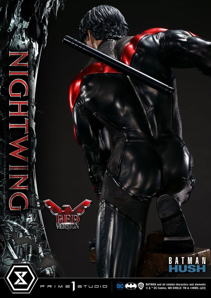 DC Comics Batman Hush Statue Nightwing Red Version 87 cm - Preorder - ETA Anfang 03.2025