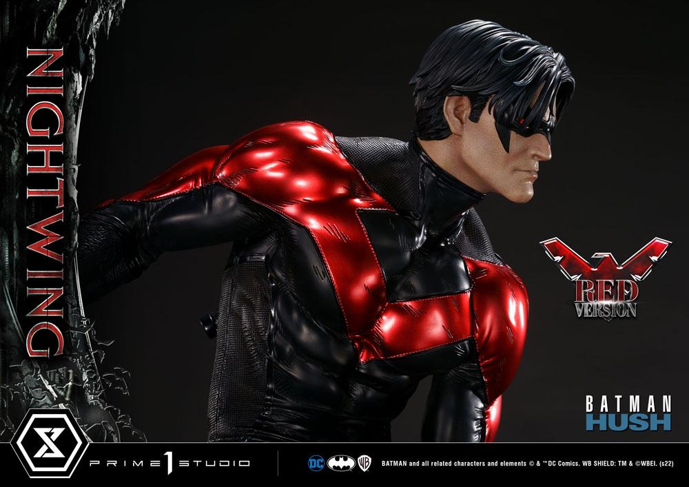 DC Comics Batman Hush Statue Nightwing Red Version 87 cm - Preorder - ETA Anfang 03.2025