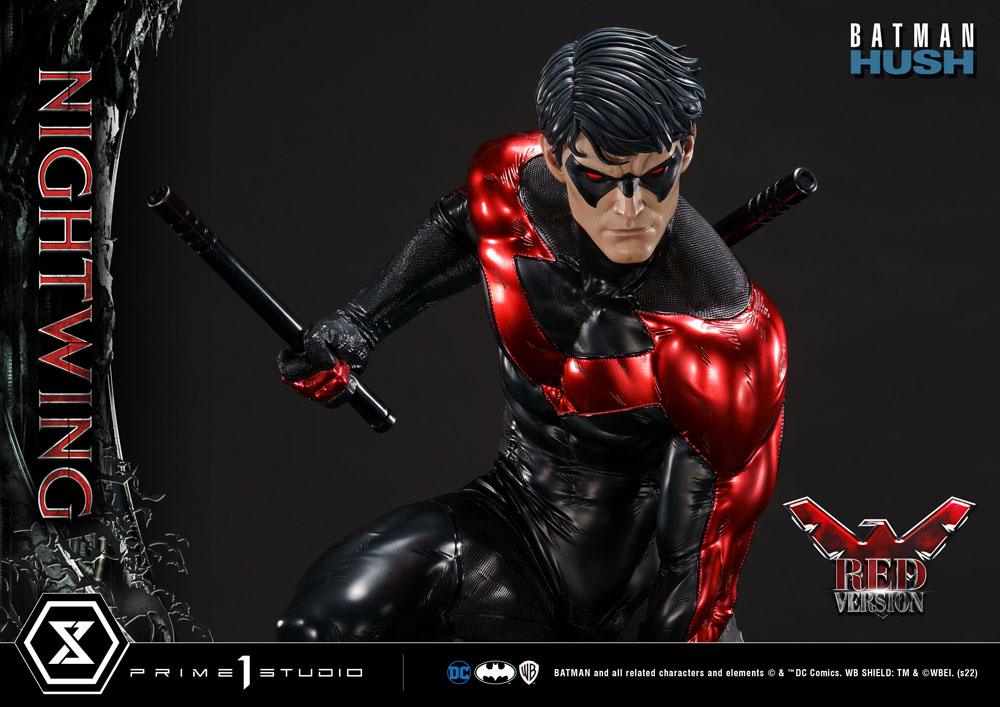 DC Comics Batman Hush Statue Nightwing Red Version 87 cm - Preorder - ETA Anfang 03.2025