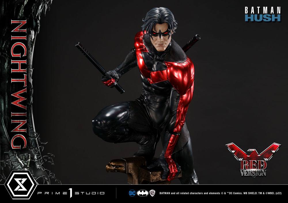 DC Comics Batman Hush Statue Nightwing Red Version 87 cm - Preorder - ETA Anfang 03.2025