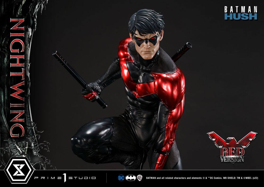 DC Comics Batman Hush Statue Nightwing Red Version 87 cm - Preorder - ETA Anfang 03.2025