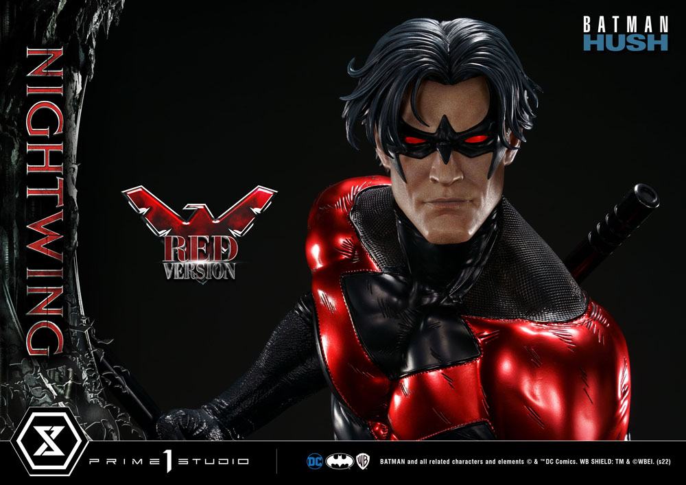 DC Comics Batman Hush Statue Nightwing Red Version 87 cm - Preorder - ETA Anfang 03.2025