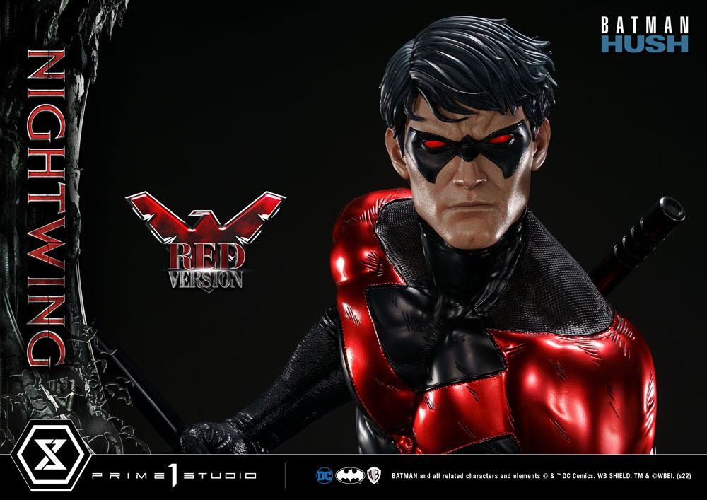 DC Comics Batman Hush Statue Nightwing Red Version 87 cm - Preorder - ETA Anfang 03.2025