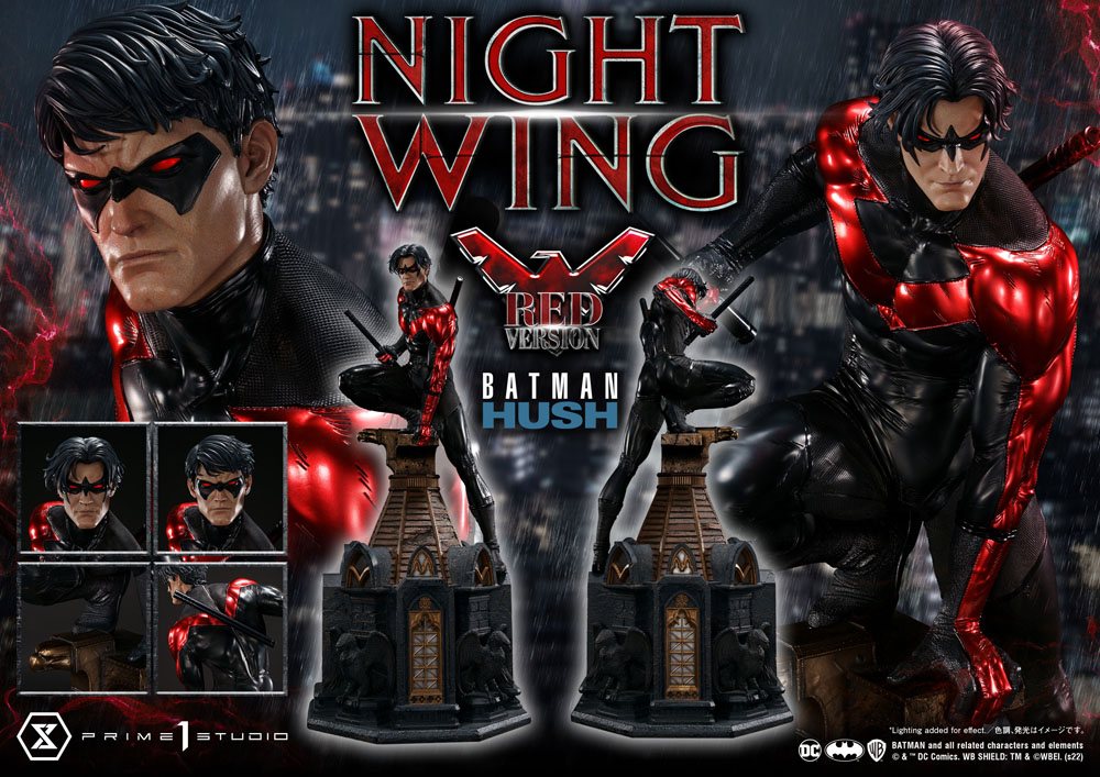 DC Comics Batman Hush Statue Nightwing Red Version 87 cm - Preorder - ETA Anfang 03.2025