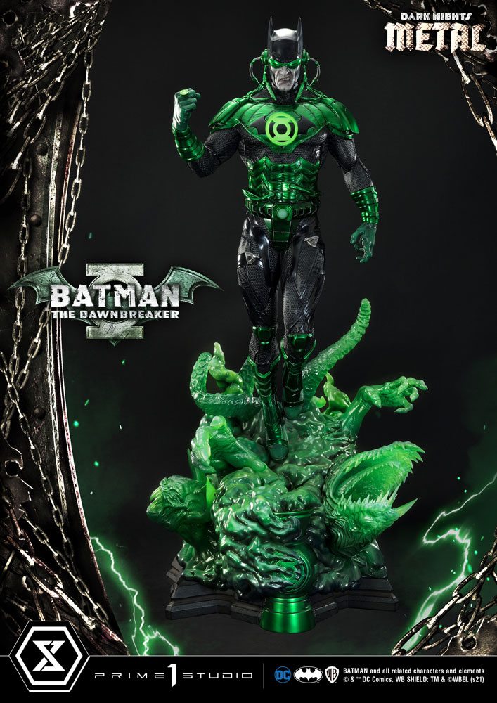 Dark Nights: Metal Statue 1/3 The Dawnbreaker 89 cm - Versand: 7 Tage nach Bestellung
