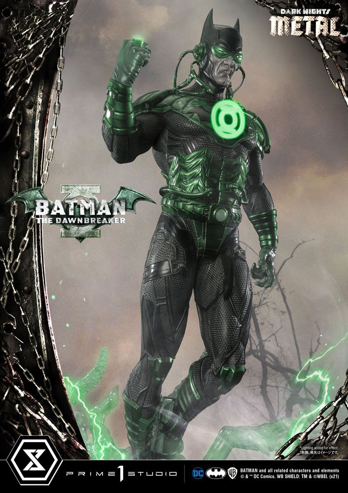 Dark Nights: Metal Statue 1/3 The Dawnbreaker 89 cm - Versand: 7 Tage nach Bestellung