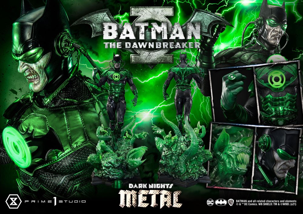 Dark Nights: Metal Statue 1/3 The Dawnbreaker 89 cm - Versand: 7 Tage nach Bestellung
