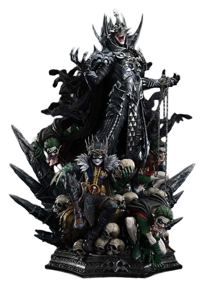 DC Comics Museum Masterline Statue 1/3 Dark Nights: Death Metal The Batman Who Laughs & Robin King 85 cm - Preorder - ETA: 25.02.2028