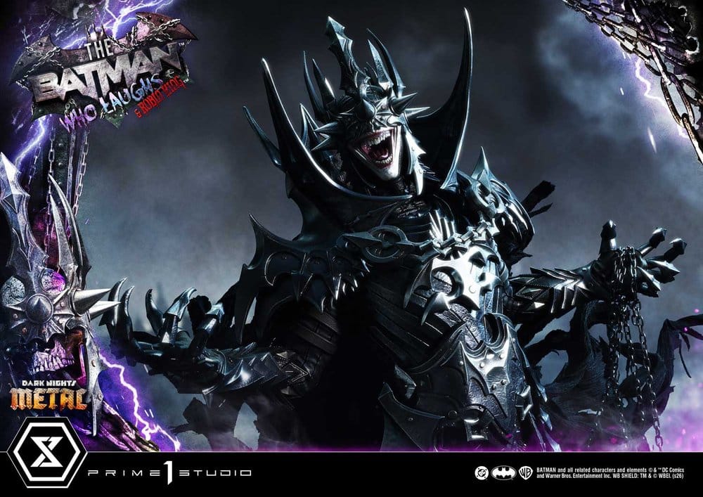 DC Comics Museum Masterline Statue 1/3 Dark Nights: Death Metal The Batman Who Laughs & Robin King 85 cm - Preorder - ETA: 25.02.2028