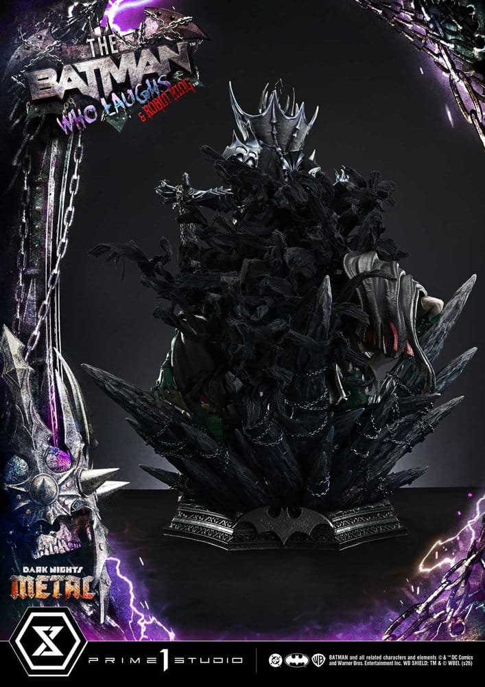 DC Comics Museum Masterline Statue 1/3 Dark Nights: Death Metal The Batman Who Laughs & Robin King 85 cm - Preorder - ETA: 25.02.2028
