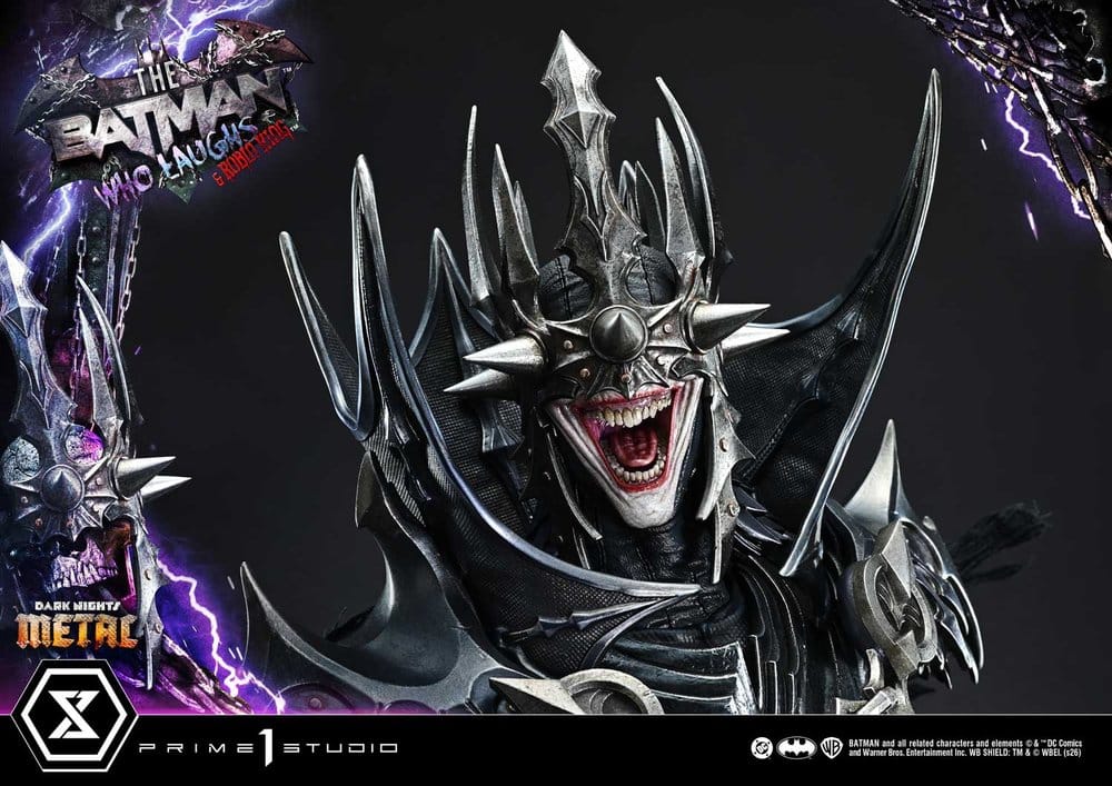 DC Comics Museum Masterline Statue 1/3 Dark Nights: Death Metal The Batman Who Laughs & Robin King 85 cm - Preorder - ETA: 25.02.2028
