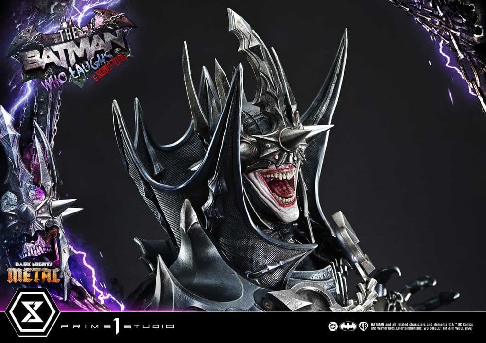 DC Comics Museum Masterline Statue 1/3 Dark Nights: Death Metal The Batman Who Laughs & Robin King 85 cm - Preorder - ETA: 25.02.2028