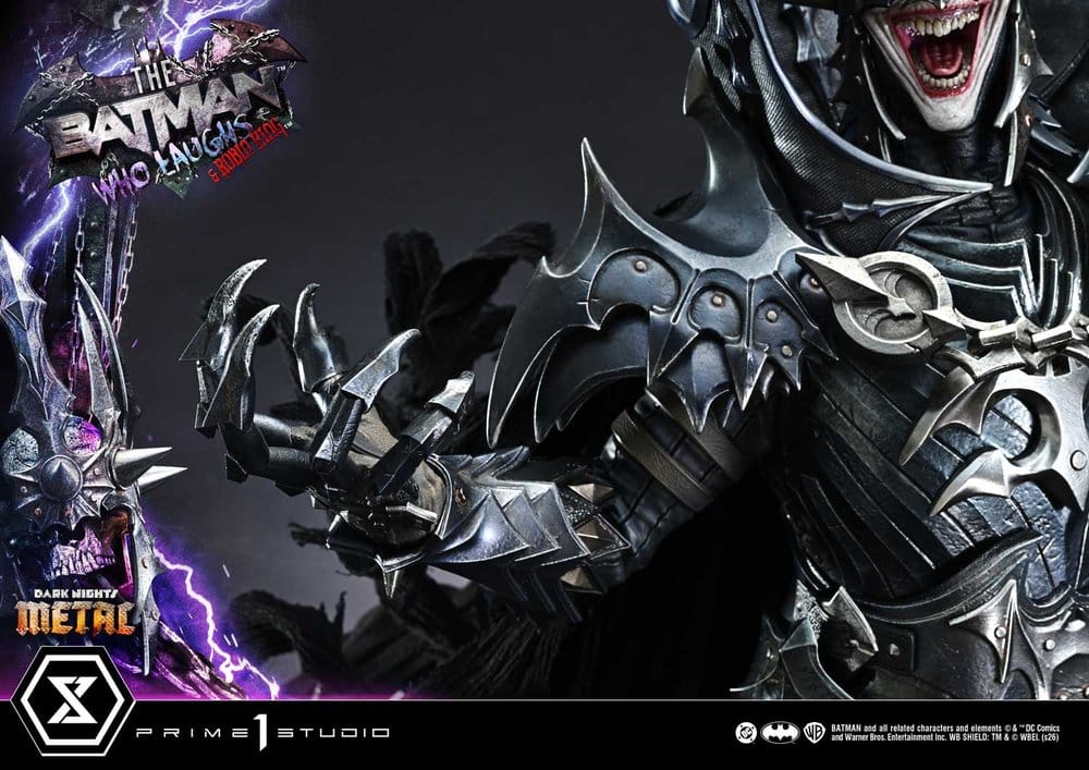 DC Comics Museum Masterline Statue 1/3 Dark Nights: Death Metal The Batman Who Laughs & Robin King 85 cm - Preorder - ETA: 25.02.2028
