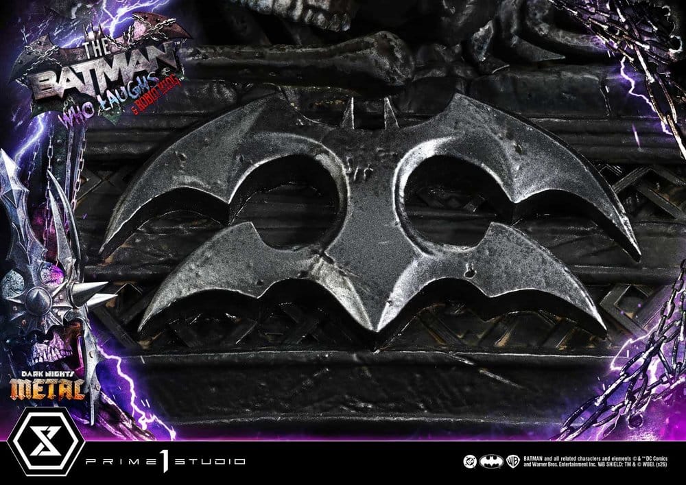 DC Comics Museum Masterline Statue 1/3 Dark Nights: Death Metal The Batman Who Laughs & Robin King 85 cm - Preorder - ETA: 25.02.2028