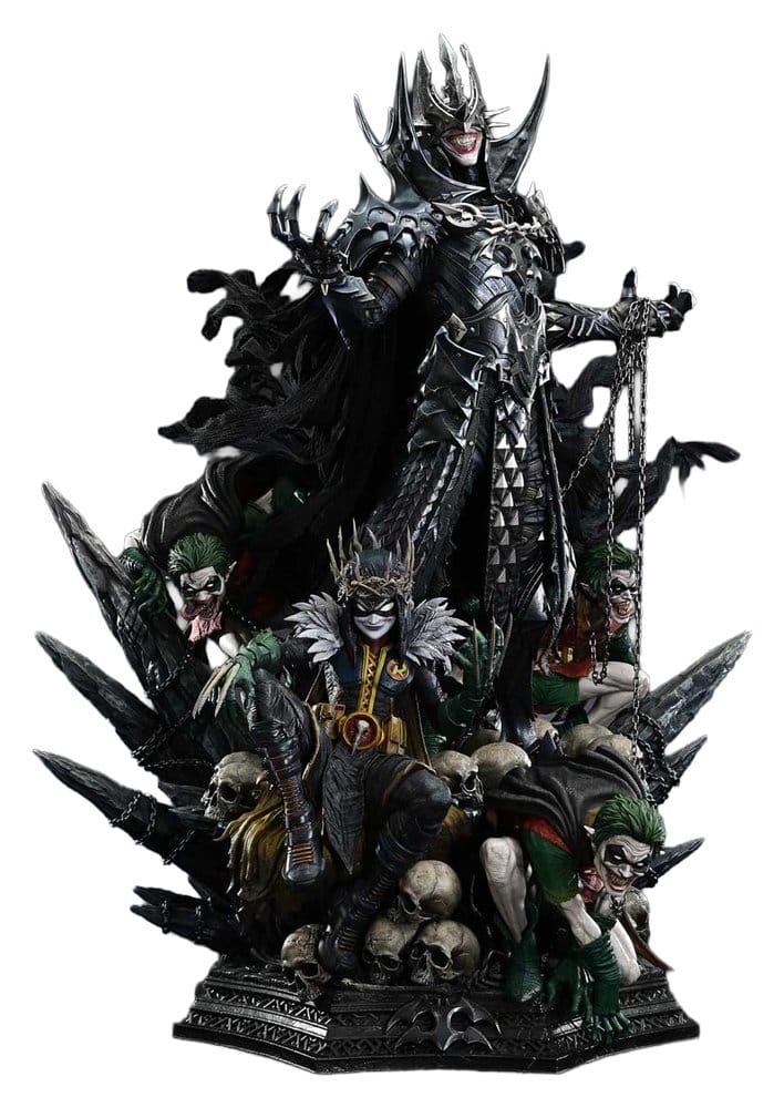 DC Comics Museum Masterline Statue 1/3 Dark Nights: Death Metal The Batman Who Laughs & Robin King Deluxe Version 85 cm - Preorder - ETA: 25.02.2028