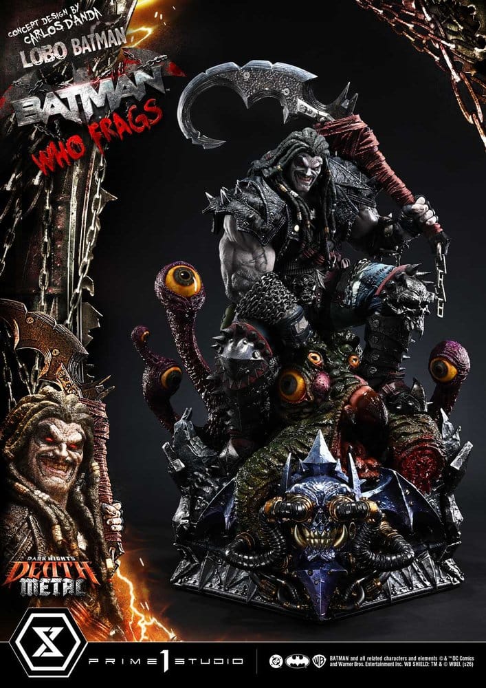 Dark Nights: Death Metal Museum Masterline Statue 1/3 Lobo Batman: Batman Who Frags 81 cm - Preorder - ETA: 24.04.2028