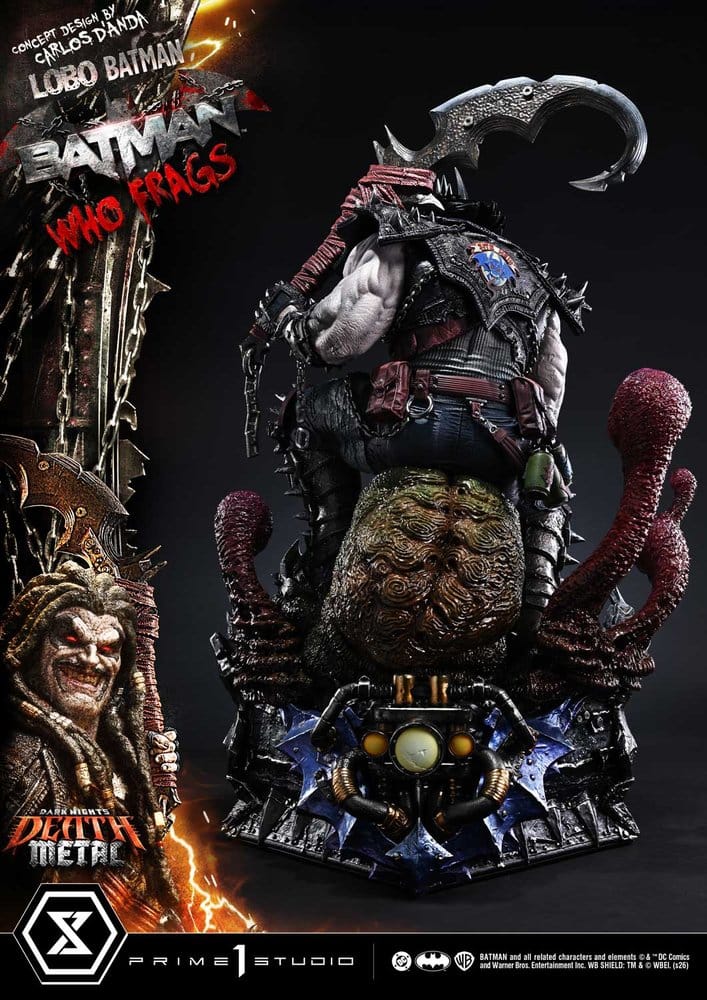 Dark Nights: Death Metal Museum Masterline Statue 1/3 Lobo Batman: Batman Who Frags 81 cm - Preorder - ETA: 24.04.2028