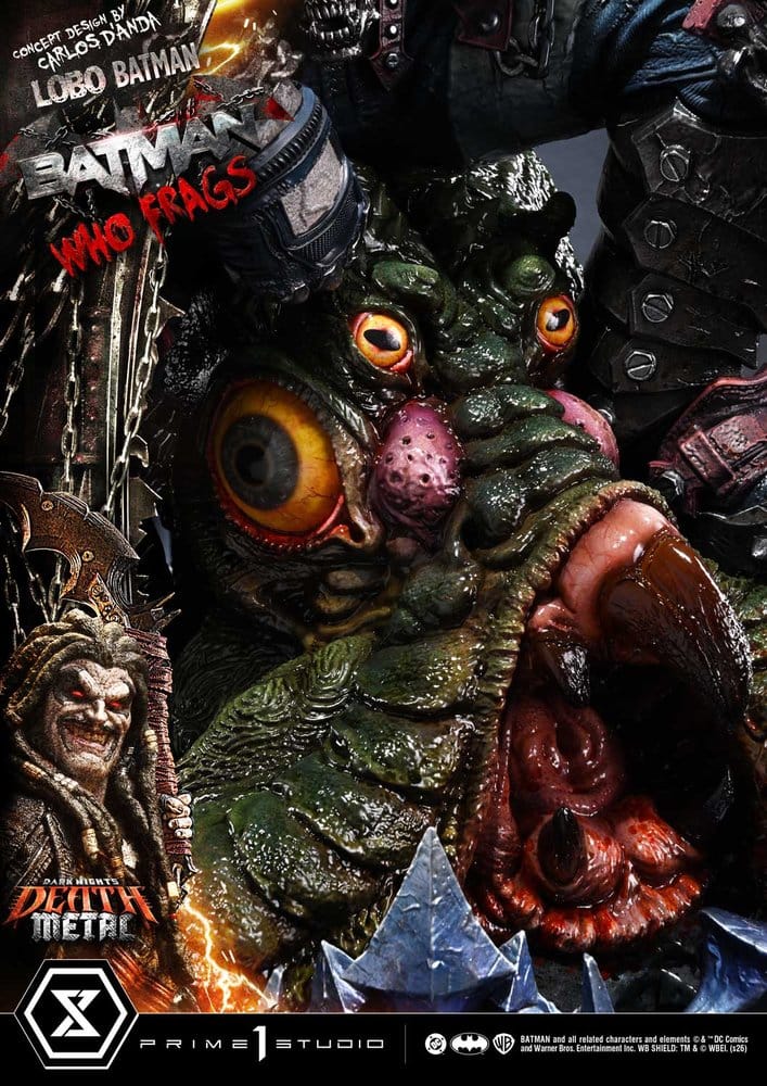 Dark Nights: Death Metal Museum Masterline Statue 1/3 Lobo Batman: Batman Who Frags 81 cm - Preorder - ETA: 24.04.2028