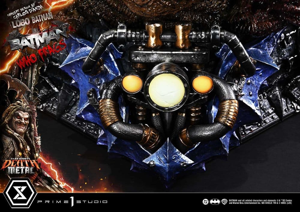 Dark Nights: Death Metal Museum Masterline Statue 1/3 Lobo Batman: Batman Who Frags Deluxe Version 81 cm - Preorder - ETA: 24.04.2028
