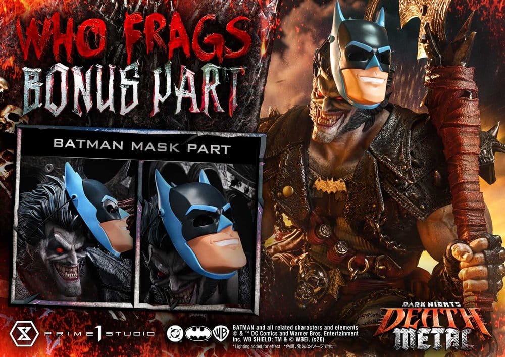 Dark Nights: Death Metal Museum Masterline Statue 1/3 Lobo Batman: Batman Who Frags Deluxe Bonus Version 81 cm - Preorder - ETA: 24.04.2028