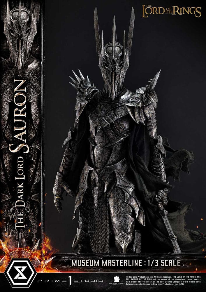 Herr der Ringe Museum Masterline Series Statue 1/3 The Dark Lord Sauron 117 cm    - Preorder - ETA: 25.10.2026