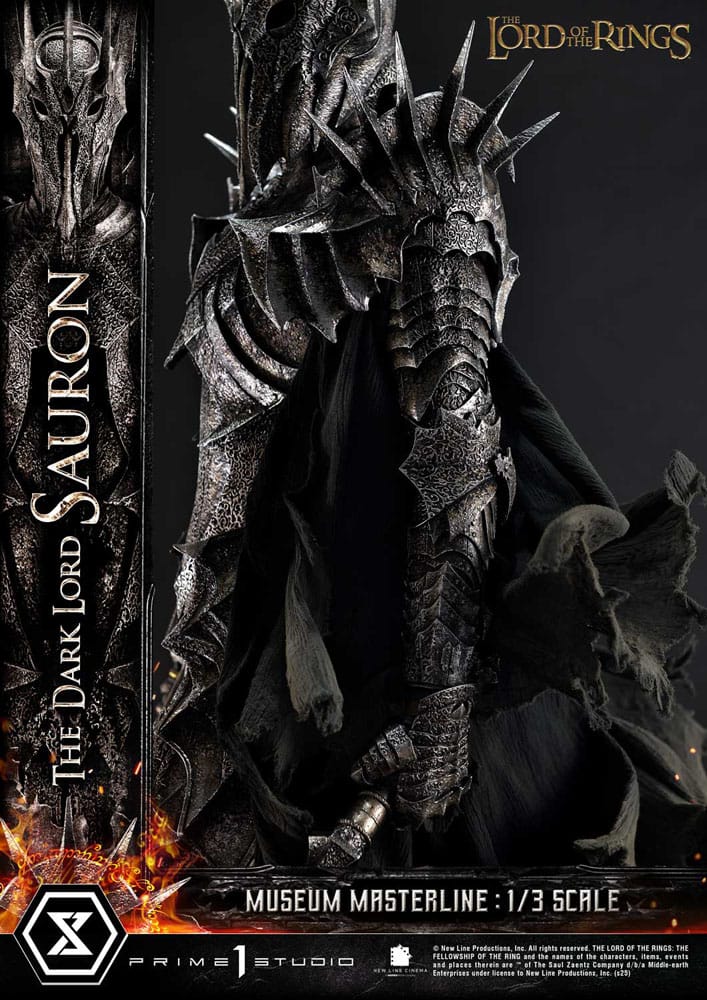 Herr der Ringe Museum Masterline Series Statue 1/3 The Dark Lord Sauron 117 cm    - Preorder - ETA: 25.10.2026
