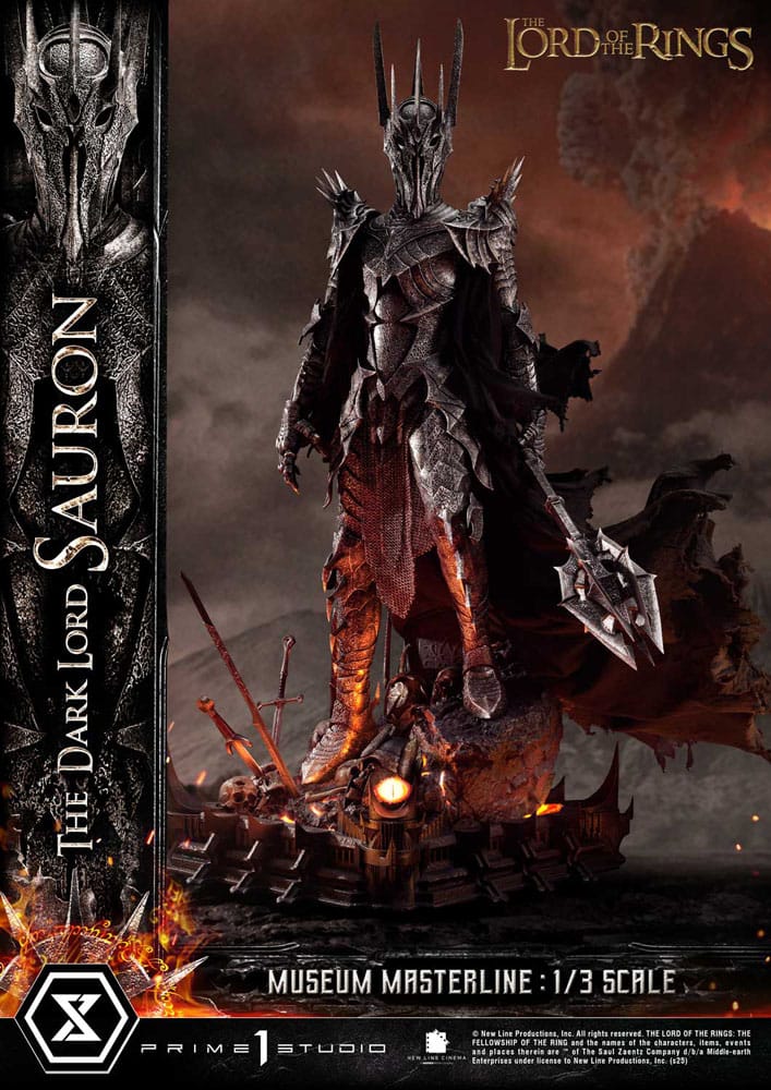 Herr der Ringe Museum Masterline Series Statue 1/3 The Dark Lord Sauron Bonus Version 117 cm    - Preorder - ETA: 25.10.2026