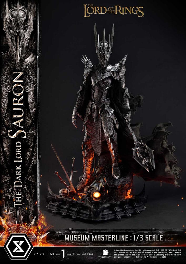 Herr der Ringe Museum Masterline Series Statue 1/3 The Dark Lord Sauron Bonus Version 117 cm    - Preorder - ETA: 25.10.2026