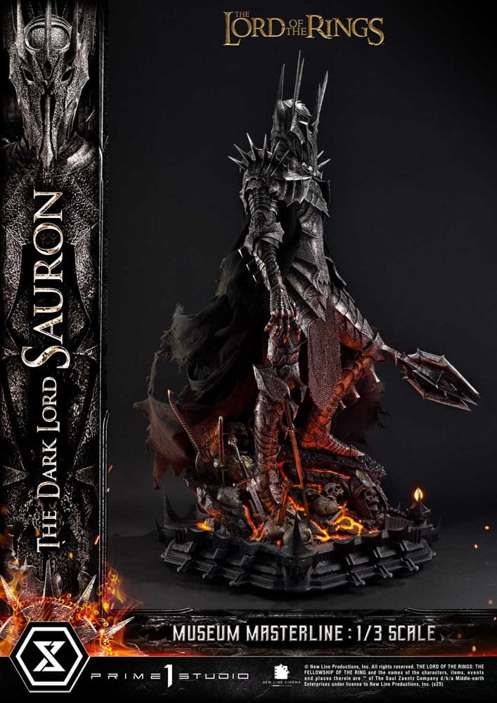 Herr der Ringe Museum Masterline Series Statue 1/3 The Dark Lord Sauron Bonus Version 117 cm    - Preorder - ETA: 25.10.2026