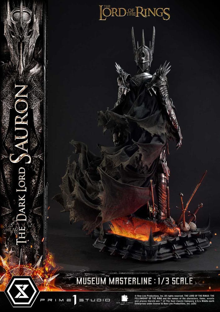 Herr der Ringe Museum Masterline Series Statue 1/3 The Dark Lord Sauron Bonus Version 117 cm    - Preorder - ETA: 25.10.2026