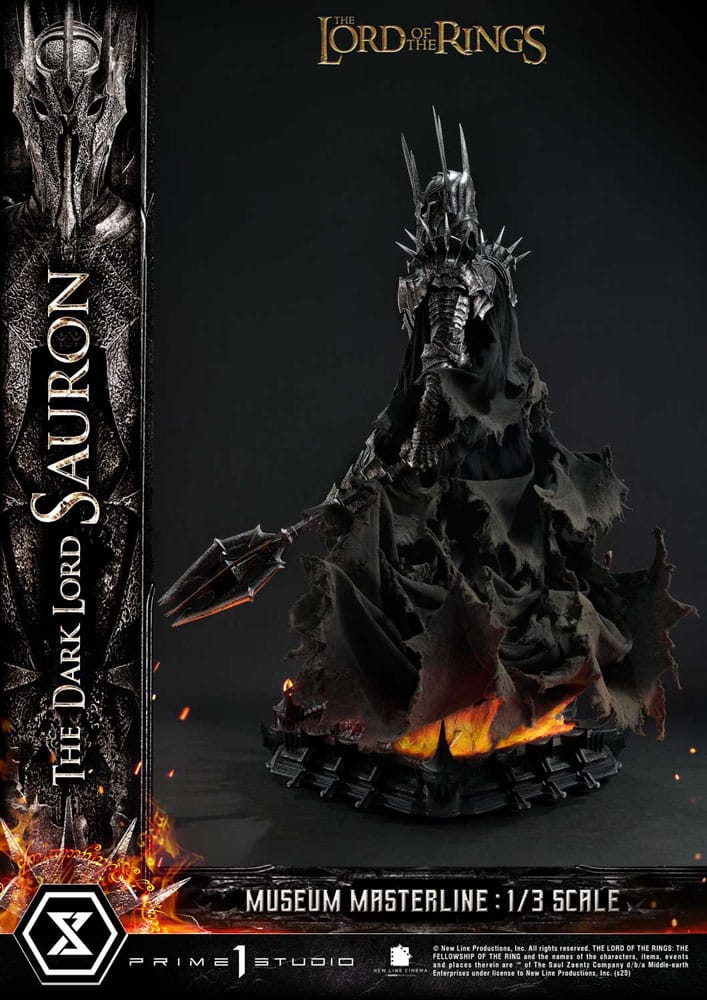 Herr der Ringe Museum Masterline Series Statue 1/3 The Dark Lord Sauron Bonus Version 117 cm    - Preorder - ETA: 25.10.2026