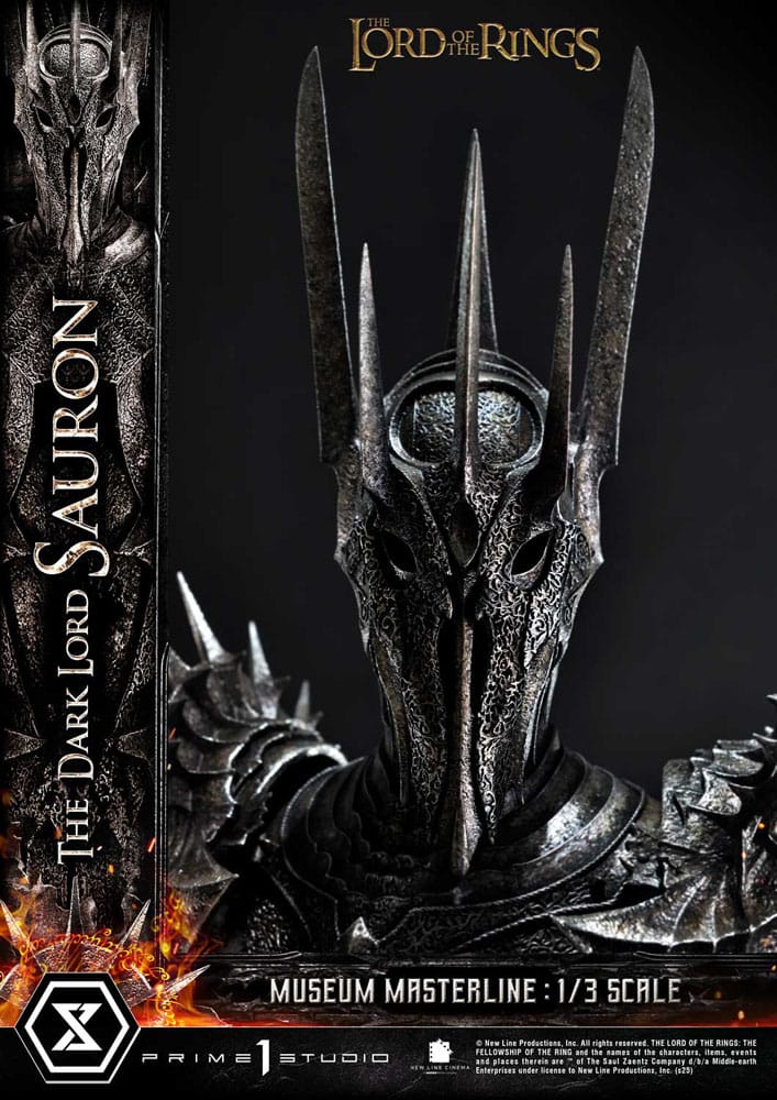 Herr der Ringe Museum Masterline Series Statue 1/3 The Dark Lord Sauron Bonus Version 117 cm    - Preorder - ETA: 25.10.2026